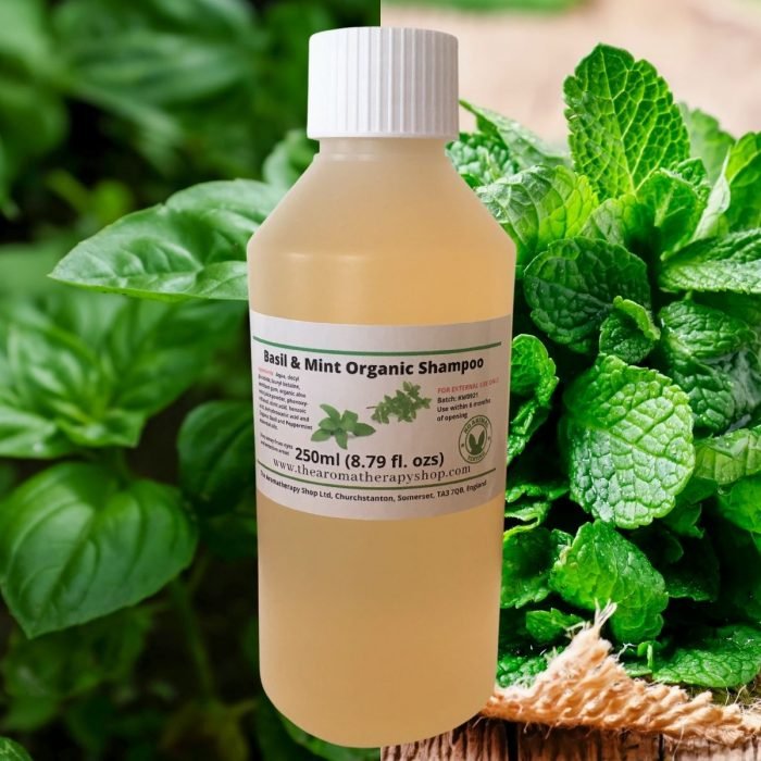 Basil and Mint Organic Shampoo 250ml (8.79 fl.ozs)
