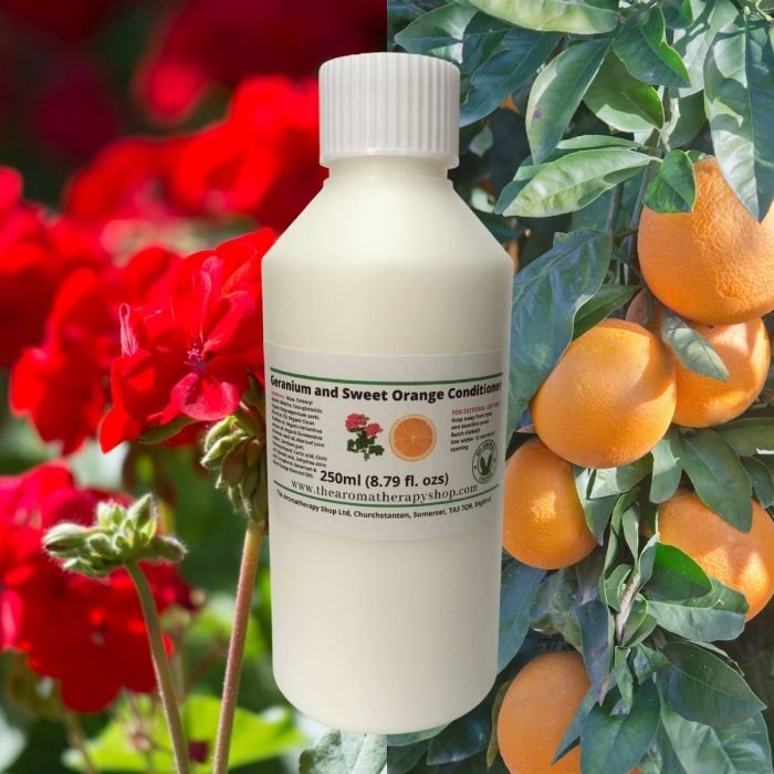 Geranium and Sweet Orange Organic Conditioner 250ml (8.79 fl.ozs)
