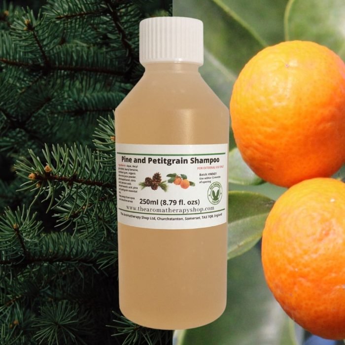 Pine and Petitgrain Organic Shampoo 250ml (8.79 fl.ozs)