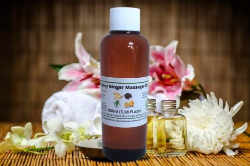 Spicy Ginger Massage Oil