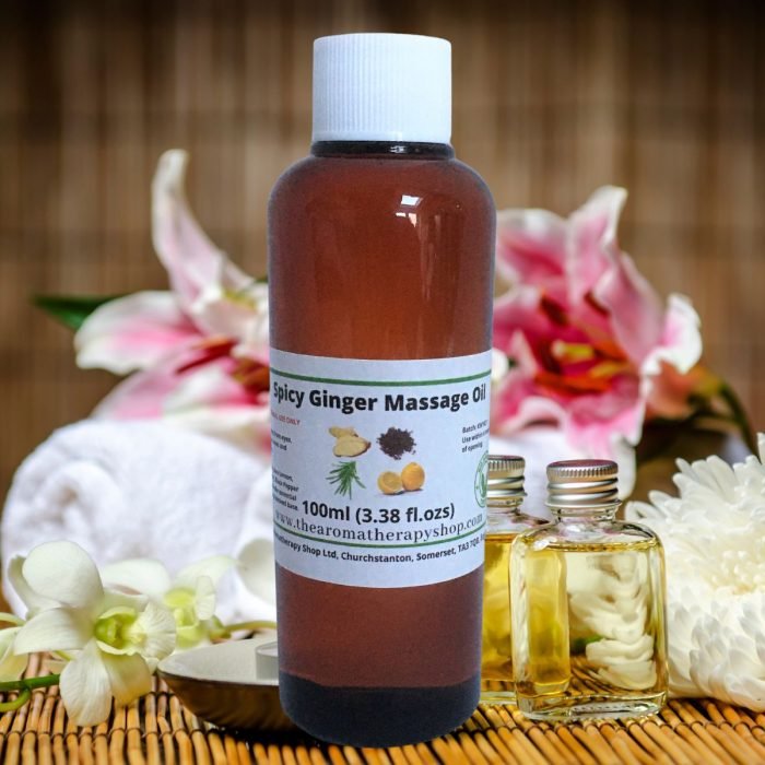 Spicy Ginger Massage Oil