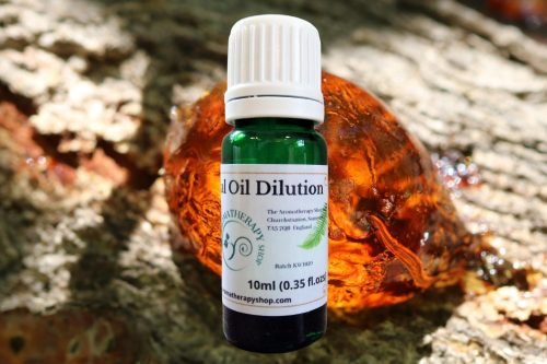 White Amber Essential Oil Dilution
