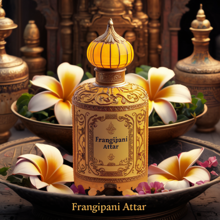 Frangipani Natural Perfume / Attar - Citrus and floral