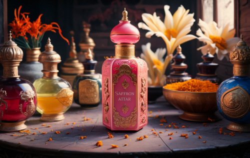 Saffron Natural Perfume / Attar