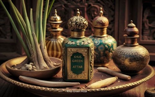 Khus Green Natural Perfume / Attar