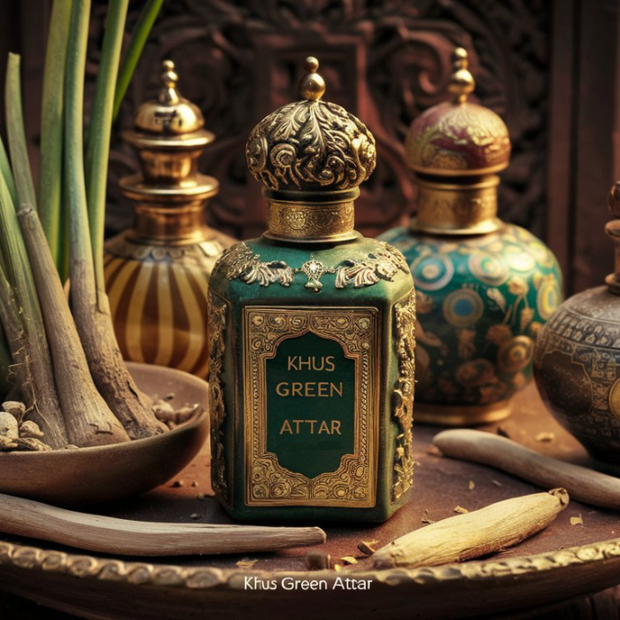 Khus Green Natural Perfume / Attar