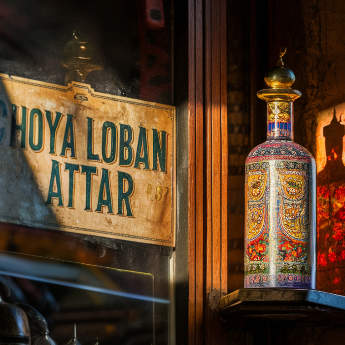Choya Loban Natural Perfume / Attar - Sharp, spicy notes with a rich, smoky depth